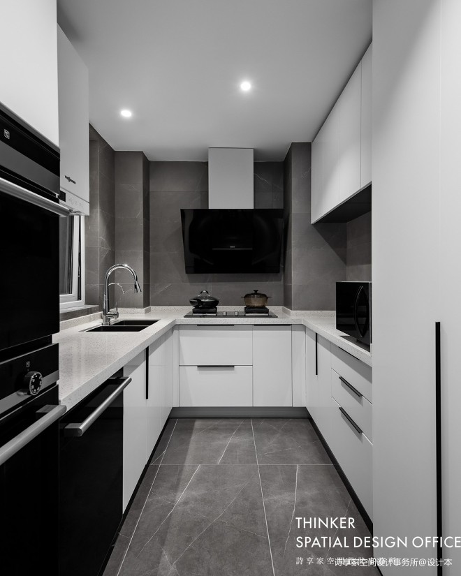 慕白｜115㎡的一居室-厨房图片