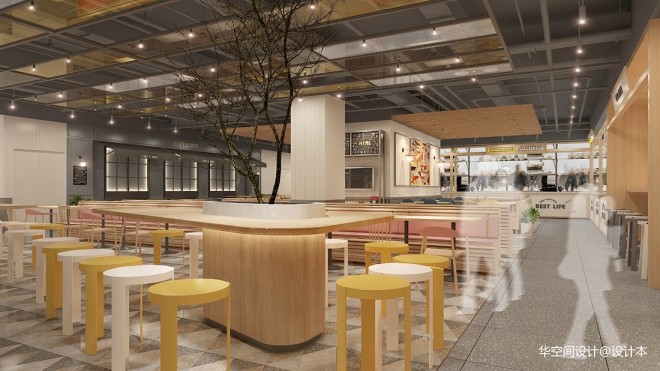 潘多拉生活食集-华空间美食广场设计案