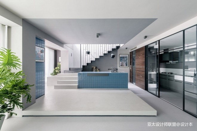 北京顶层公寓-两种风格的交融_158