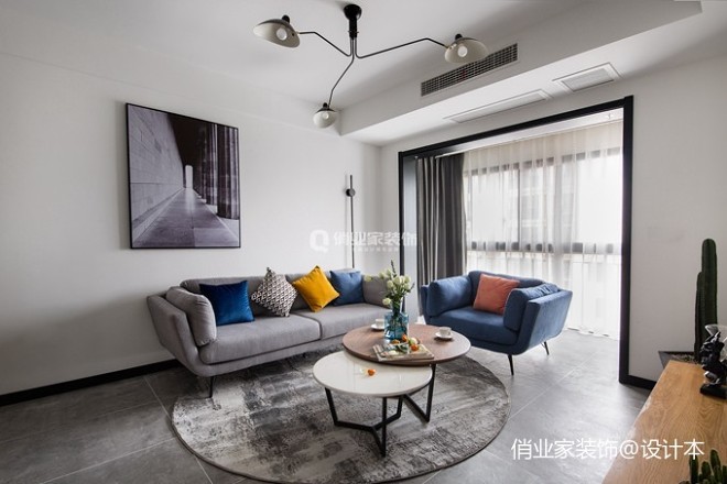 重庆奥园越时代3房现代风格装修设计案