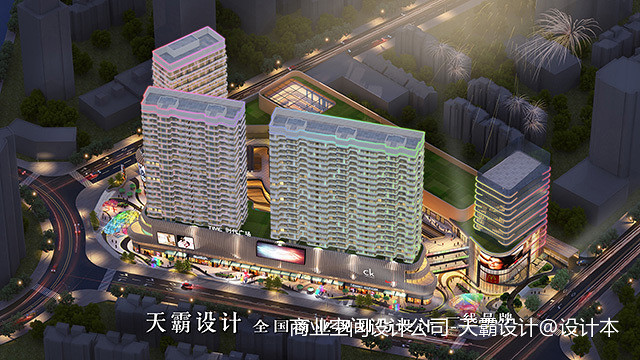 天霸设计可带来新颖南昌步行街设计方案