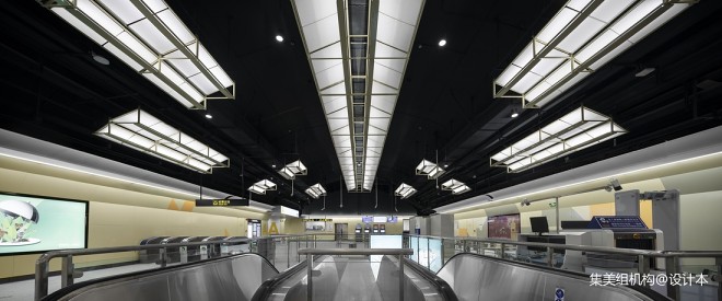 集美组丨青岛地铁1号线车站空间一体化