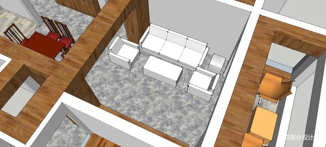 客厅空间精细化设计示例_162928