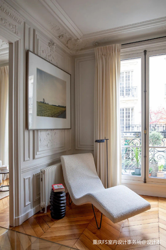 法式公寓 现代精英阶层的艺术与优雅_