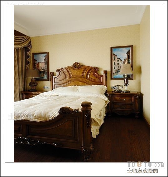 欧式古典卧室装修效果图大全2012图