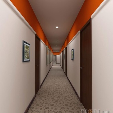 旅馆走廊设计