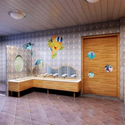 幼儿园卫生间墙面设计