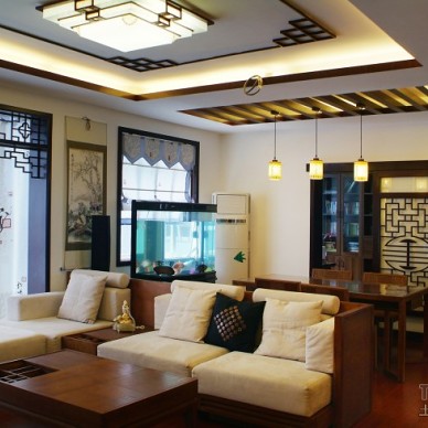中式现代客厅102147
