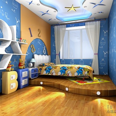 儿童卧室书房