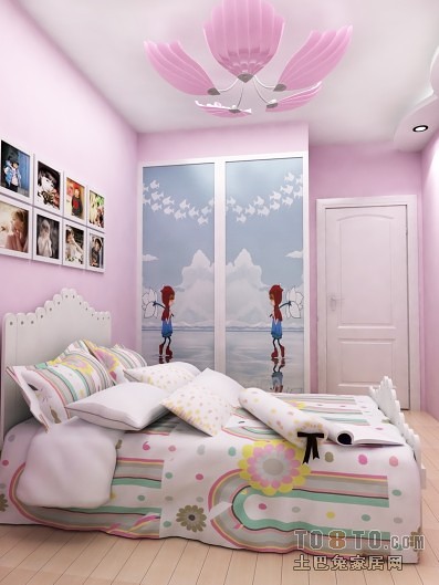 简约儿童房装修效果图大全2012图片