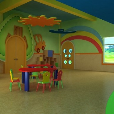 幼儿园活动室主题墙设计图片