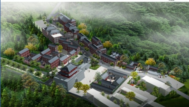枣庄影视城景观绿化设计