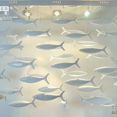 家居设计-餐厅装饰鱼灯1