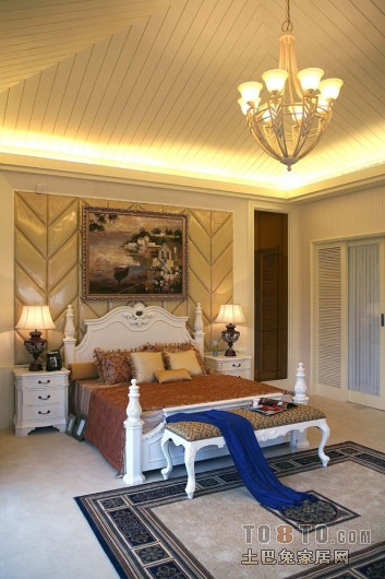 西方古典家具之卧室效果图