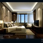 中式现代卧室605802